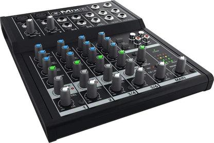 Mackie MIX8+XLR(2) 8-Channel Mixer with XLR Cables Bundle