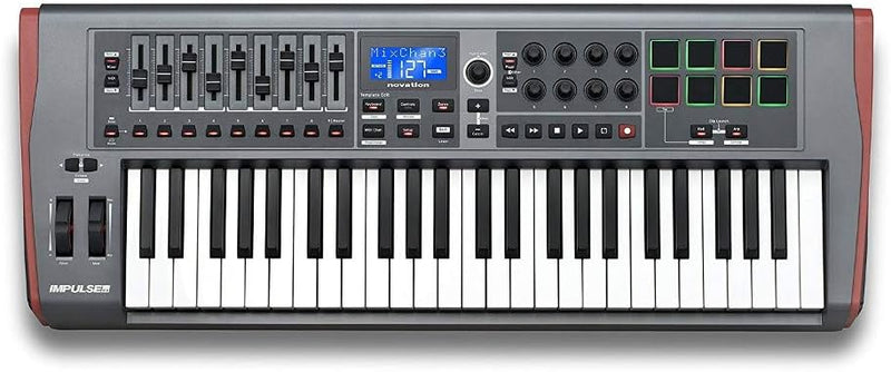 Novation AMS-IMPULSE-49 Impulse 49-Key MIDI Controller Keyboard — main product image