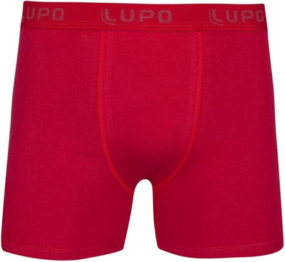 Lupo 615-2 Men's Essential Stretch Cotton Boxer Briefs