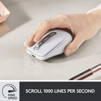 Logitech 910-005985 MX Anywhere 3 Compact Wireless Mouse, Pale Grey