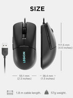 Lenovo GY51H47350 Legion M300s RGB Gaming Mouse