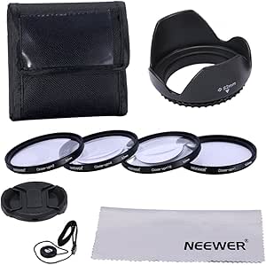 Neewer 10083574@@##3 52MM Macro Close-up Lens Kit