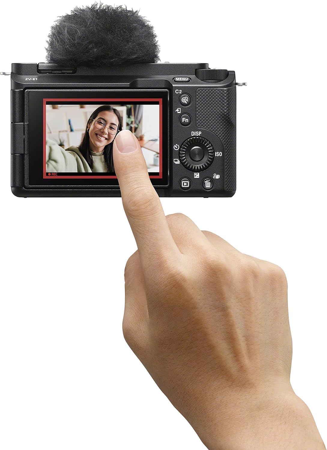 Sony ILCZVE1/B Alpha ZV-E1 Full-Frame Mirrorless Vlog Camera - Black