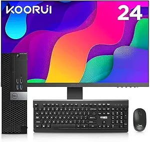 Dell OptiPlex 5040 i7 Desktop & 24" Monitor Set