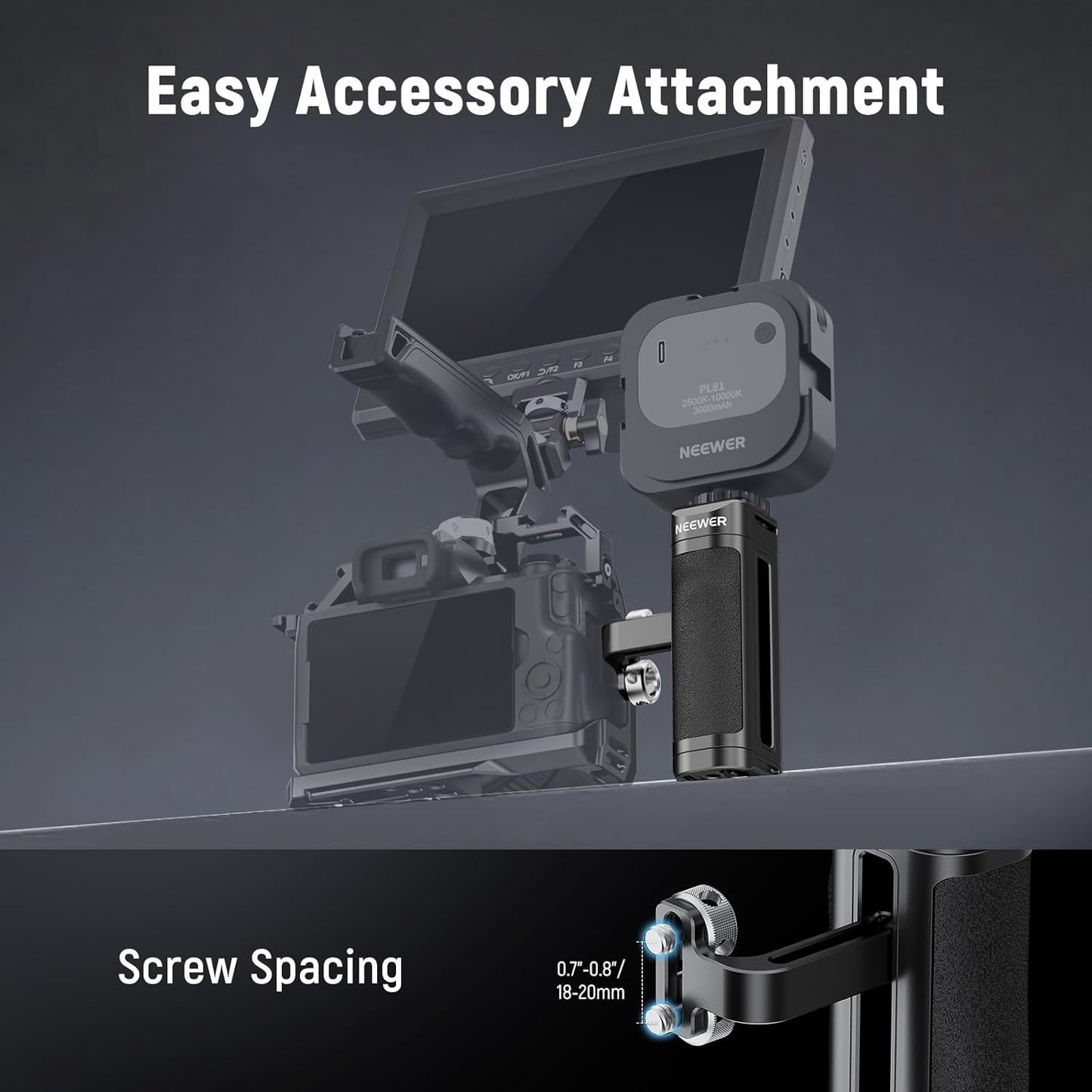Neewer CA067H Lightweight Camera Cage Side Handle