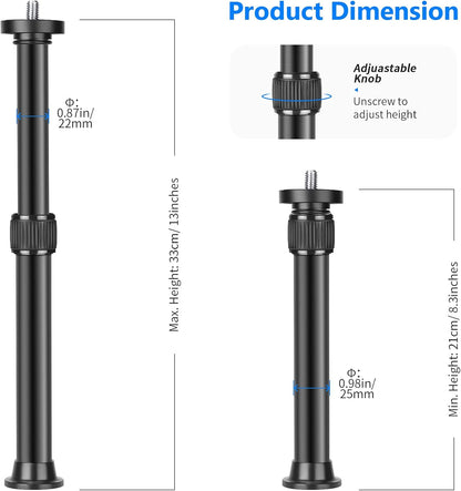 Neewer 10098020 13" Tripod Extender Extension Tube