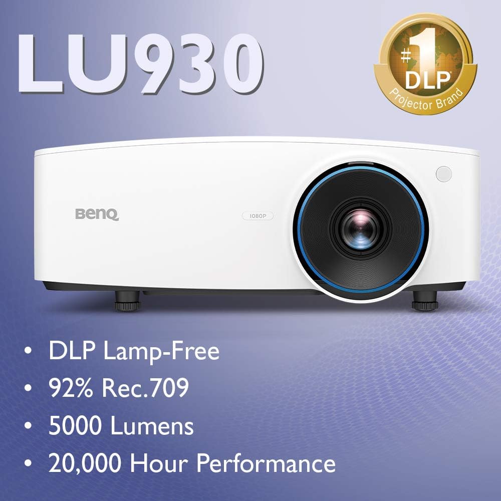 BenQ LU930 WUXGA DLP Laser Projector 5000 Lumens