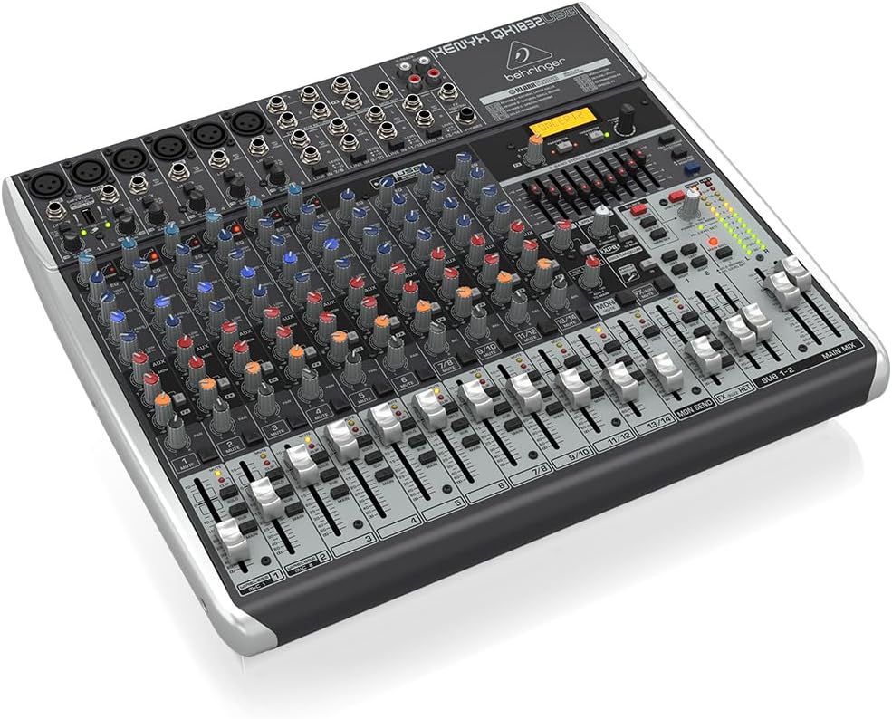 Behringer QX1832USB 18-Input USB Audio Mixer