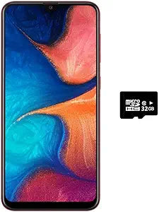 Samsung A20 (32GB) Unlocked Dual SIM Phone - Red