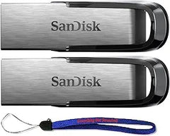 SanDisk Ultra Flair 3.0 64GB Flash Drive 2-Pack Bundle