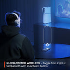 SteelSeries 61671 Arctis Nova 5 White Wireless Gaming Headset