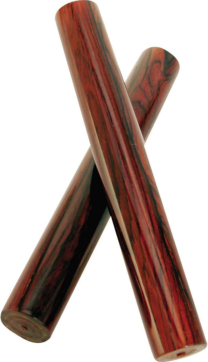 Latin Percussion LP261 Grenadilla Wood Clave Natural