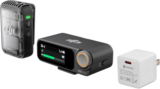 DJI Mic 2 Wireless Omnidirectional Microphone Kit