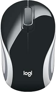 Logitech 910-002731 M187 Black Wireless Mini Mouse — main product image