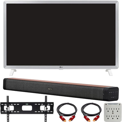 LG E2LG32LM627BPUA 32" LED HD Smart TV Bundle