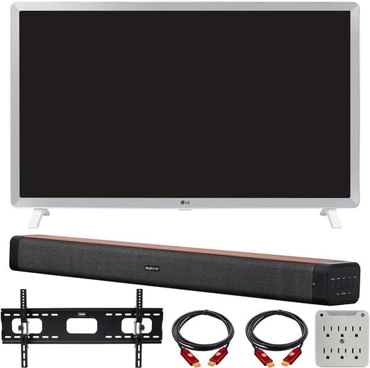 LG E2LG32LM627BPUA 32" LED HD Smart TV Bundle