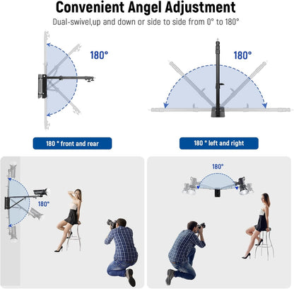 Neewer WB-1250-1 Wall Mounting Triangle Boom Arm