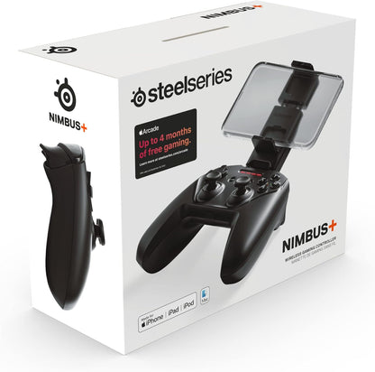 SteelSeries Nimbus+ Bluetooth Mobile Gaming Controller iPhone Mount