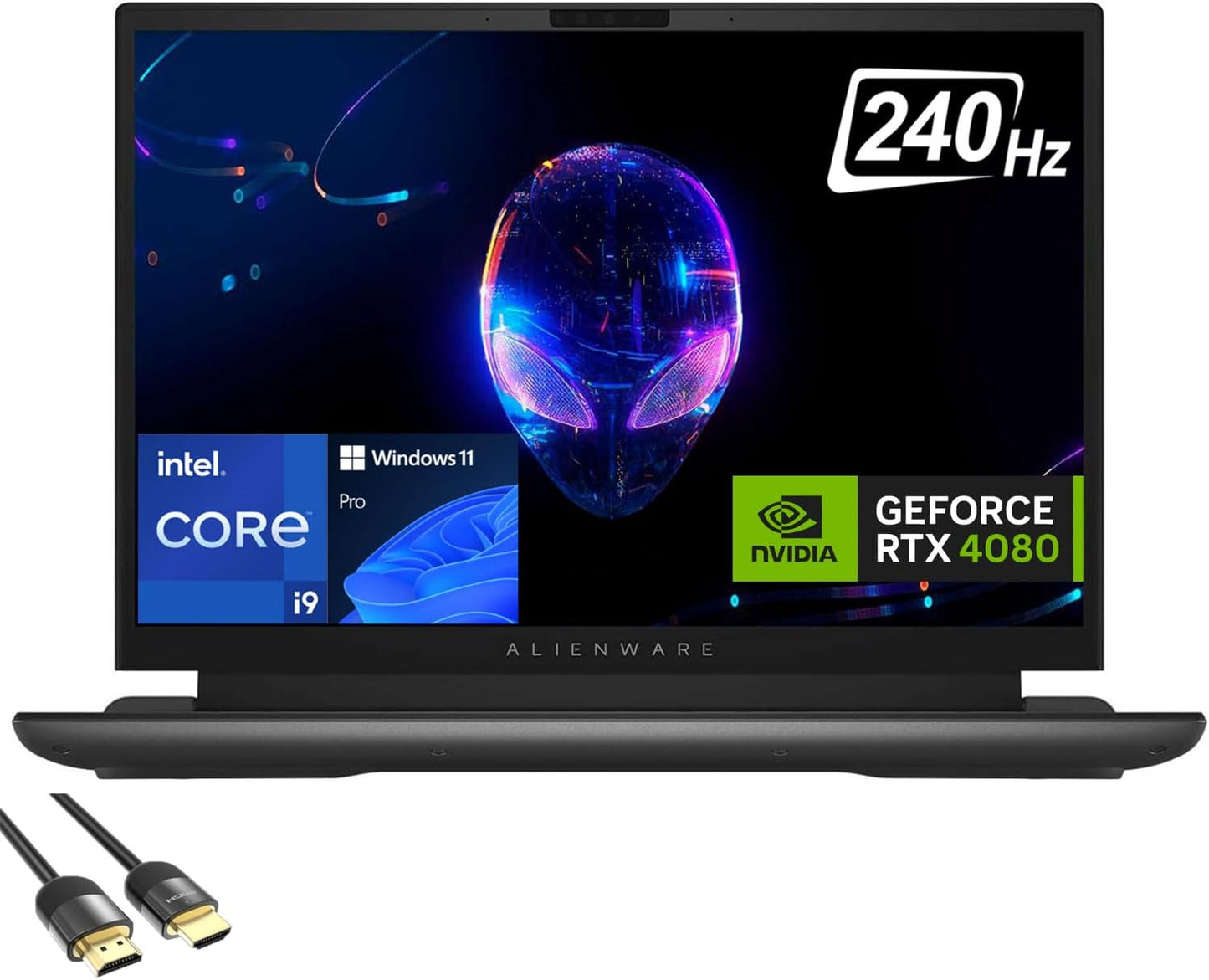 Dell Alienware m16 i9 RTX 4080 Gaming Laptop (Renewed)