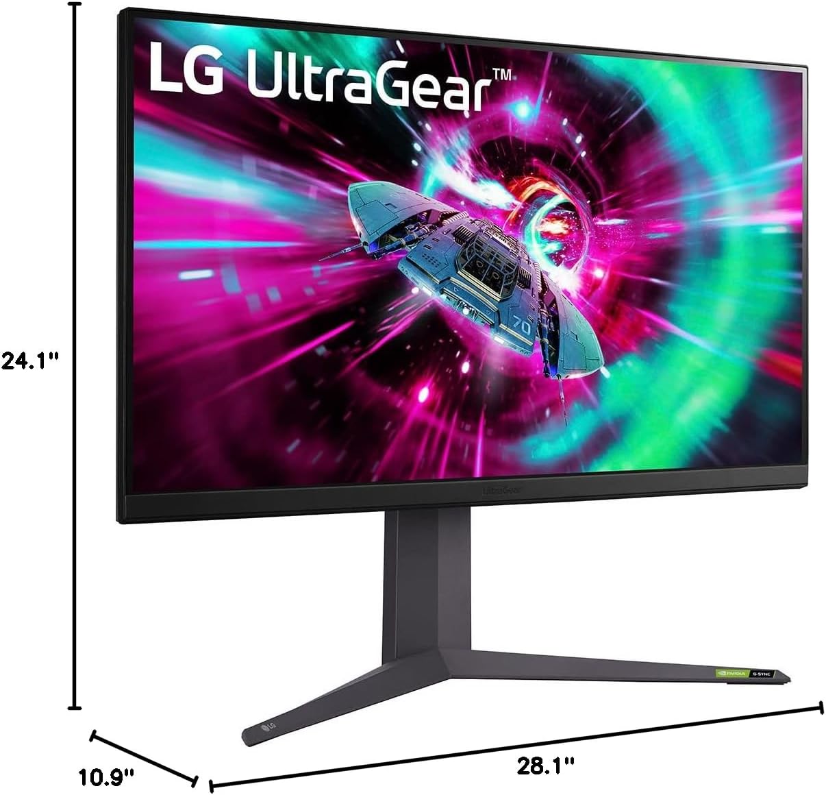 LG 32GR93U-B.AUS 32" UltraGear 4K 144Hz Gaming Monitor