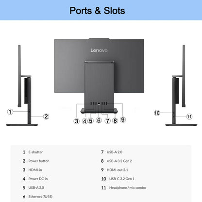 Lenovo IdeaCentre AIO 24IRH9 Touchscreen Desktop i5 16GB 512GB
