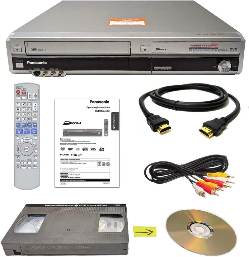 Panasonic VHS to DVD Recorder Combo HDMI — main product image