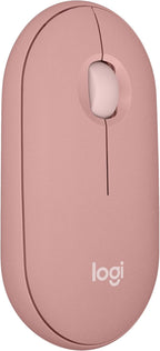 Logitech 910-007023 Pebble Mouse 2 M350s Tonal Rose