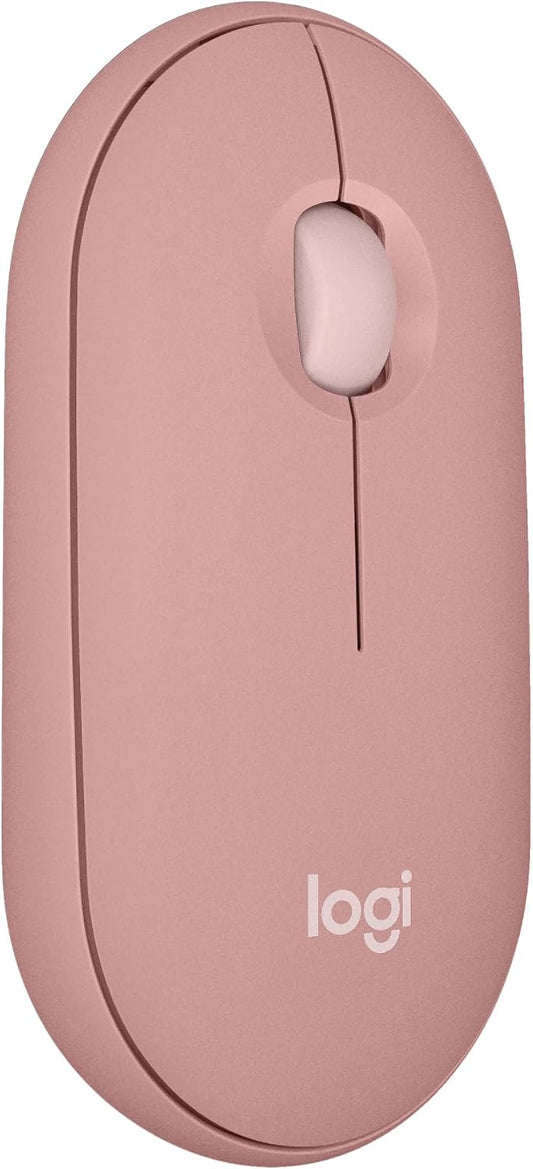 Logitech 910-007023 Pebble Mouse 2 M350s Tonal Rose