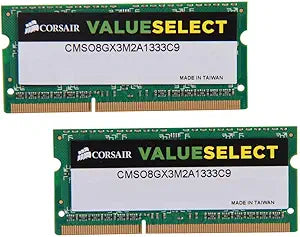Corsair CMSO8GX3M2A1333C9 8GB DDR3 1333MHz SODIMM Memory — main product image
