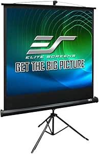 Elite Screens T85UWS1 Tripod 85-Inch Portable Projector Screen