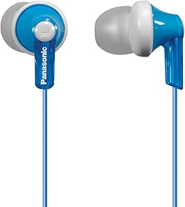 Panasonic RP-HJE120-A ErgoFit In-Ear Earbuds Renewed