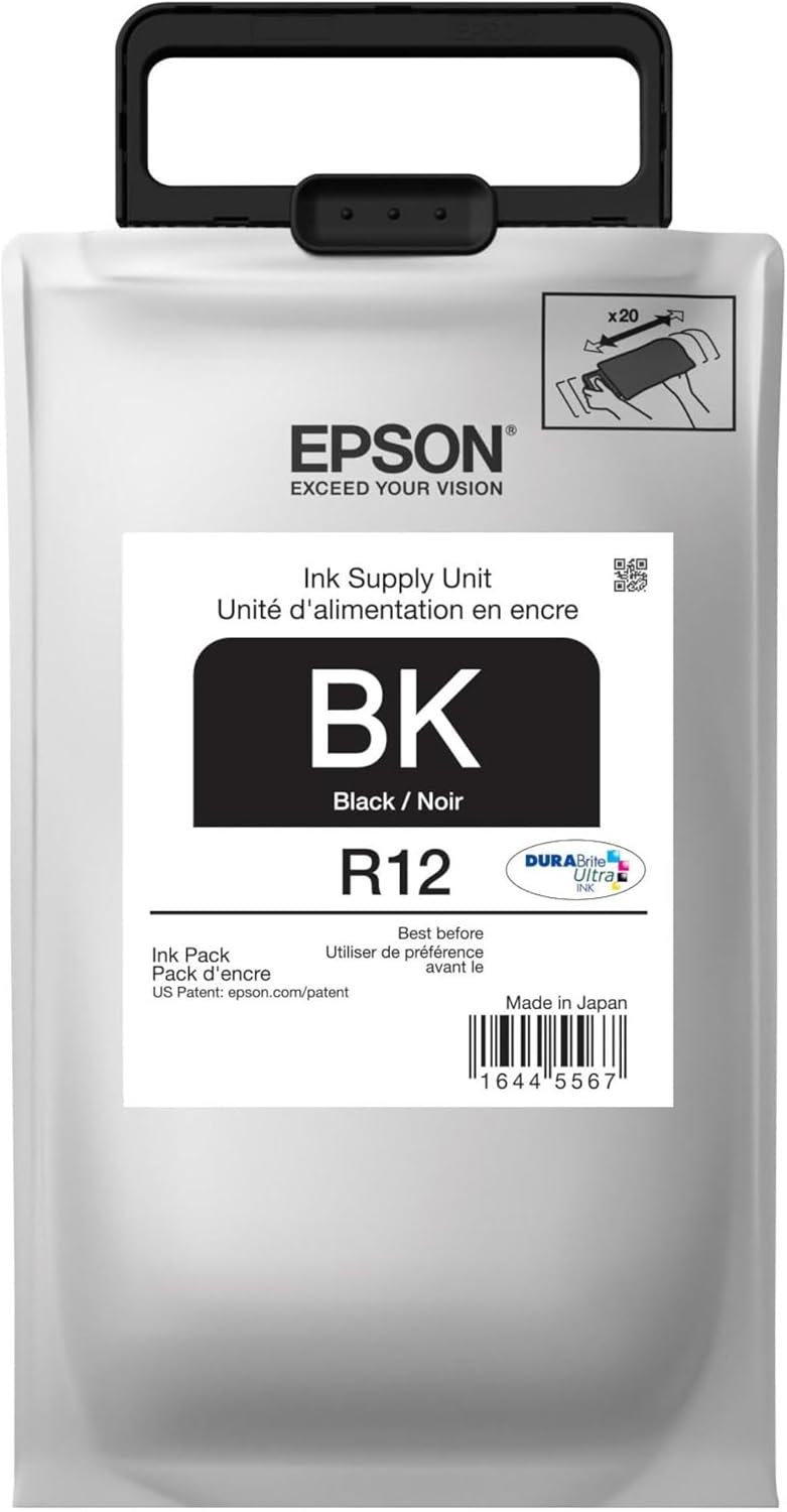 Epson TR12120 DURABrite Ultra Black Ink Pack — main product image