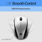 HP 683N9AA#ABL X3000 G3 Wireless Mouse Silver