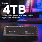 Crucial CT2000T705SSD3 2TB PCIe Gen5 NVMe SSD Adobe CC