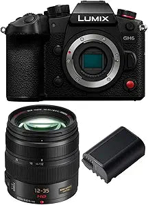 Panasonic GH6 Mirrorless Camera Bundle 12-35mm Lens
