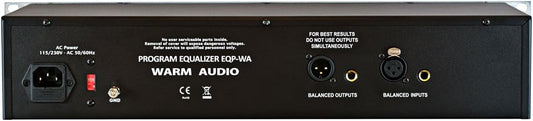Warm Audio EQP-WA Tube Equalizer - Vintage Sound