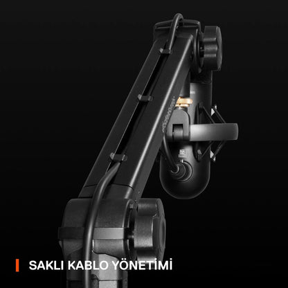 SteelSeries 60474 Alias Pro Mic Boom Arm for Streaming