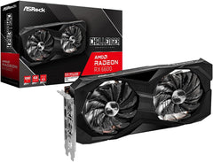ASRock 90-GA2RZZ-00UANF RX 6600 Challenger D 8GB Graphics Card