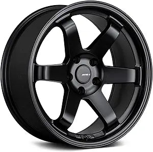 Avid AV-06 18x9.5 Custom Wheel - Black Rim — main product image