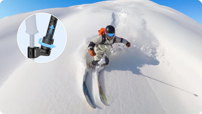 Insta360 CINSBAVQ-ALT4 Ski Pole Mount for Action Cameras