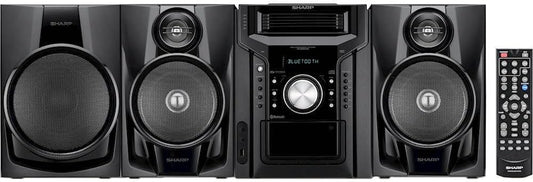 Sharp Bluetooth 350W 5-Disc CD Stereo System