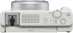 Sony ZV1F/W Vlog Camera White Content Creator Bundle