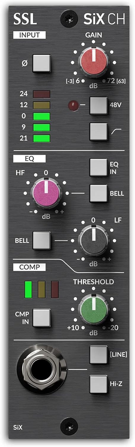 Solid State Logic 500SIXCHANNELMONO SiX Channel Strip — main product image