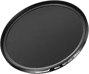 Neewer 10088555 58mm ND1000 Slim Lens Filter