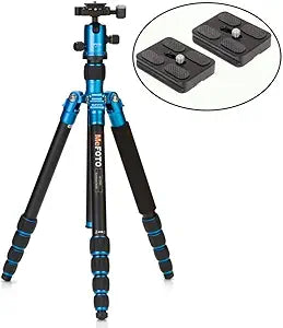 Benro A1350Q1B Mefoto Roadtrip Travel Tripod Kit Blue — main product image
