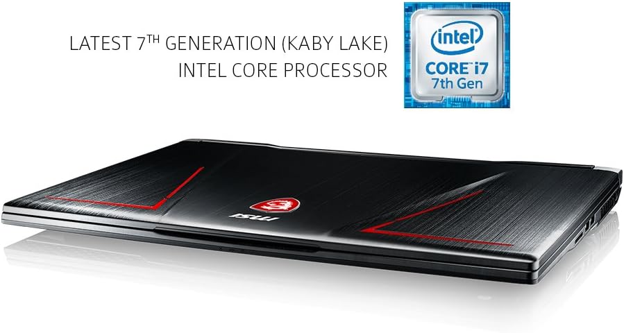 MSI GE73VR Raider-003 Gaming Laptop i7-7700HQ GTX 1070 32GB 512GB+1TB