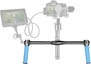 Neewer 10091522 Aluminum Dual Handheld Gimbal Grip