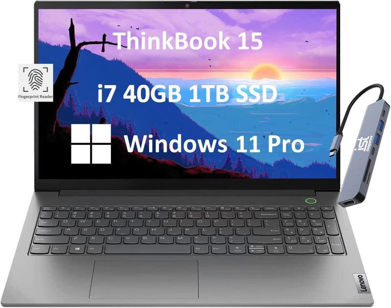 Lenovo ThinkBook 15 Gen 4 i7 Business Laptop — main product image