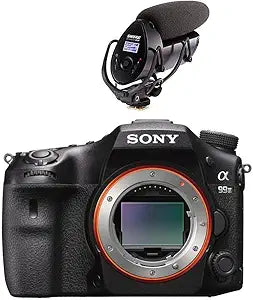 Sony A99 II Full-Frame DSLR Camera with Shure VP83F Microphone