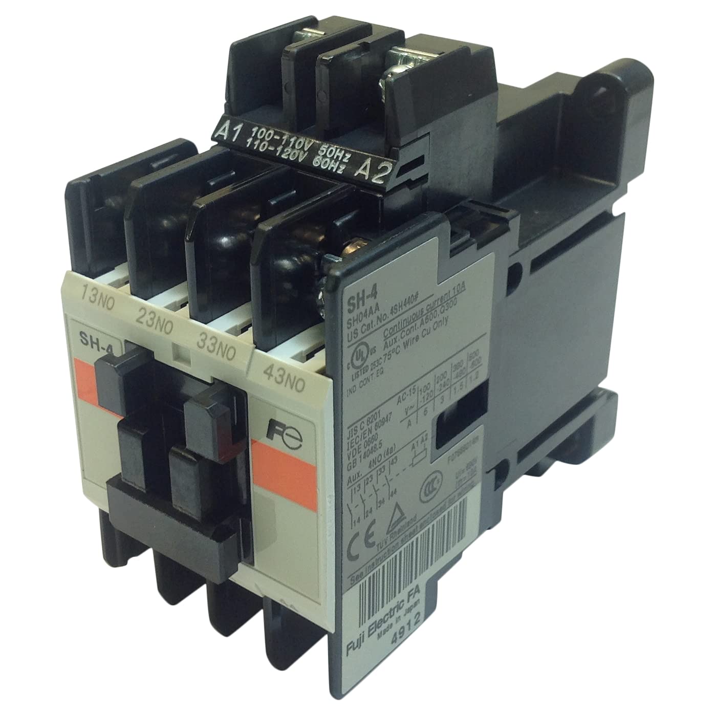 Fujifilm SH4-4A/1 AC110V Relay 4A 4N/O Contacts